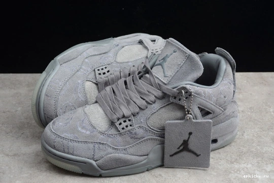 Cheap EP 930155-003 KAWS Grey”930155-003 x Jordan Cool 4“ Air 0428